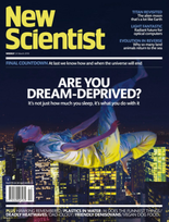 New Scientist cover page
